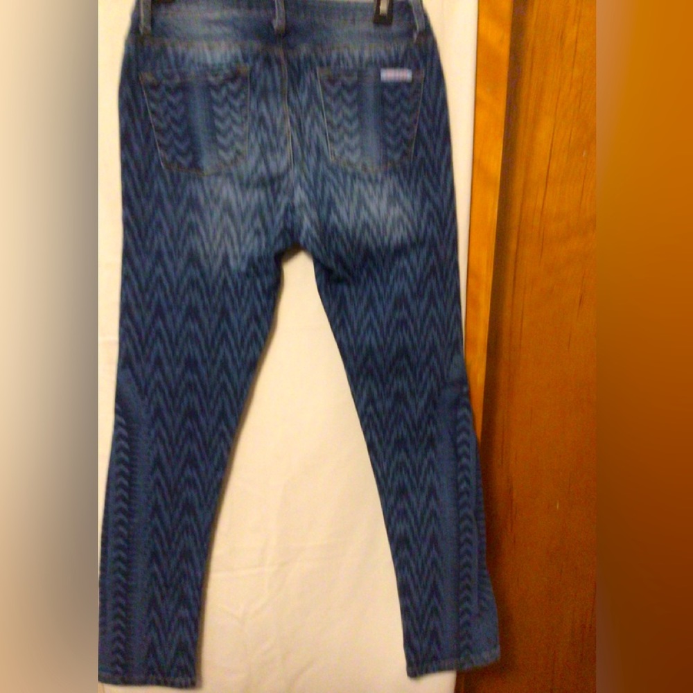 Sass & Bide MOJO-KIKO chevron print jeans SZ 28 - Picture 4 of 7